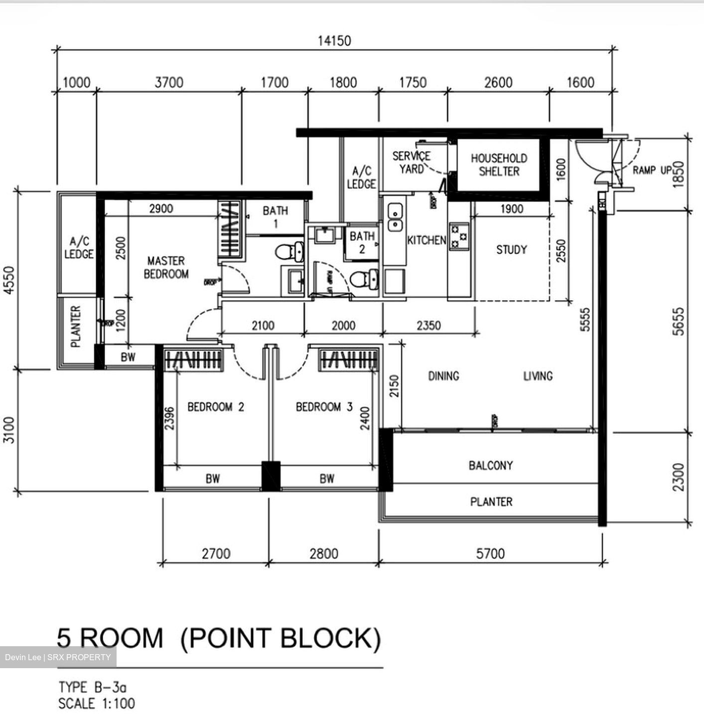Blk 588A Park Central @ Amk (Ang Mo Kio), HDB 5 Rooms #610510861